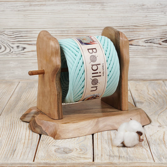 T-shirt yarn, Mini 5-7 mm, Mint
