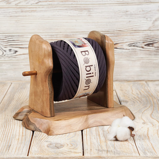 T-shirt yarn, Medium 7-9 mm, Nightfall