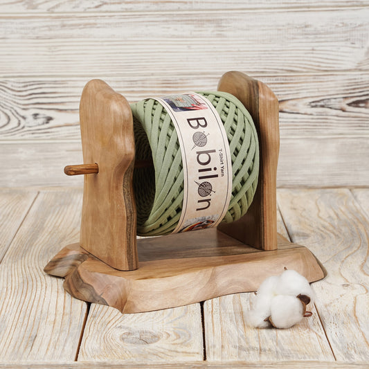 T-shirt yarn, Medium 7-9 mm, Olive