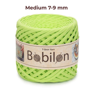 T-shirt yarn, Medium 7-9 mm, Neon