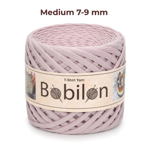 T-shirt yarn, Medium 7-9 mm, Nude