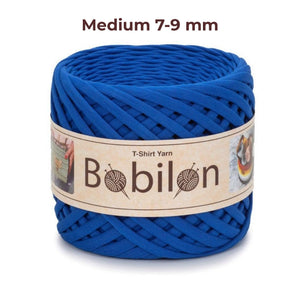 T-shirt yarn, Medium 7-9 mm, Ultramarine