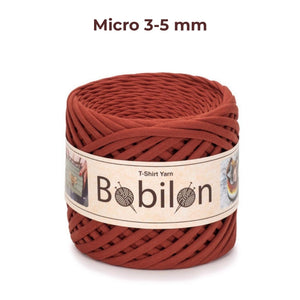 T-shirt yarn, Micro 3-5 mm, Canyon