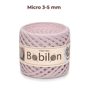 T-shirt yarn, Micro 3-5 mm, Nude