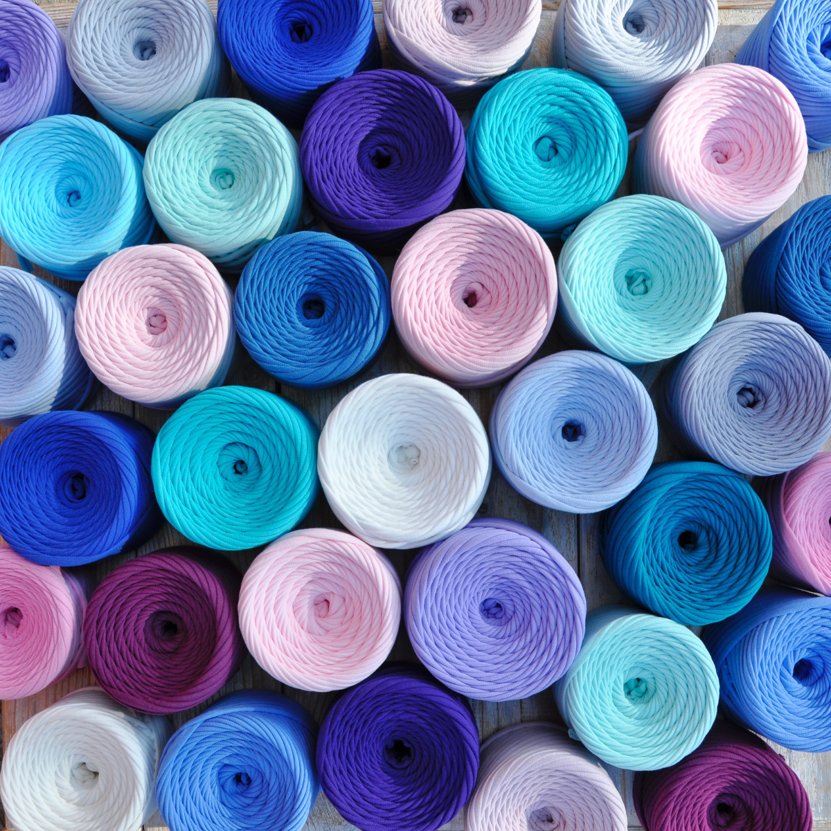 Bobilon Cotton T-Shirt Yarn Color Palette Card