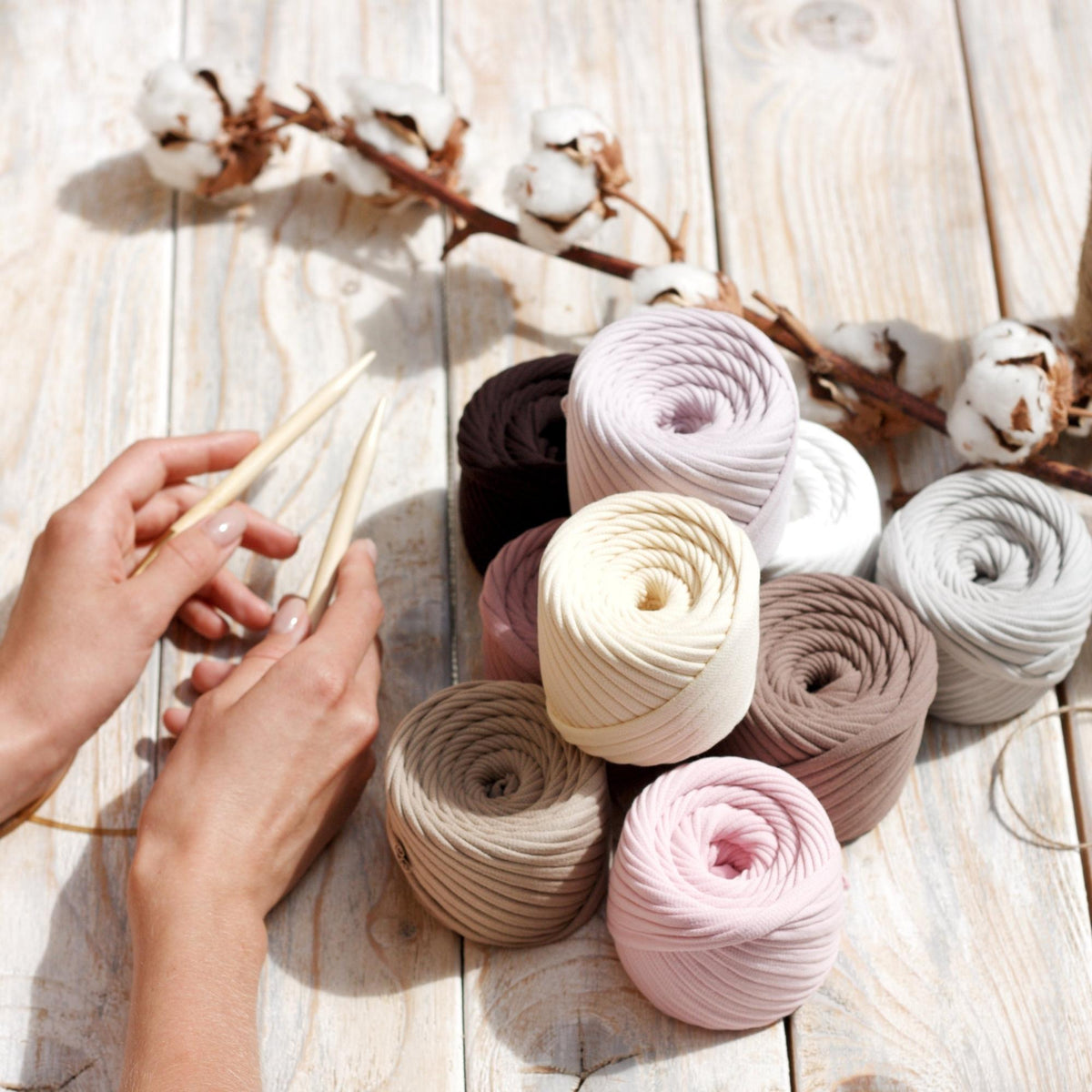 T-shirt yarn, Kate set