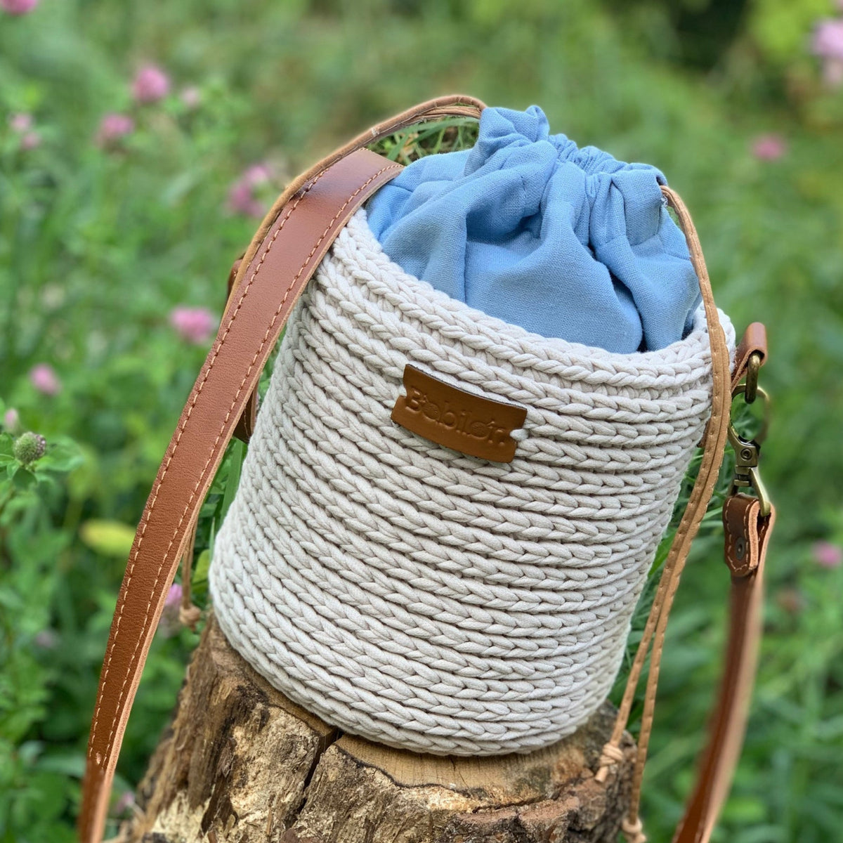 T-shirt yarn, Medium 7-9 mm, Stone