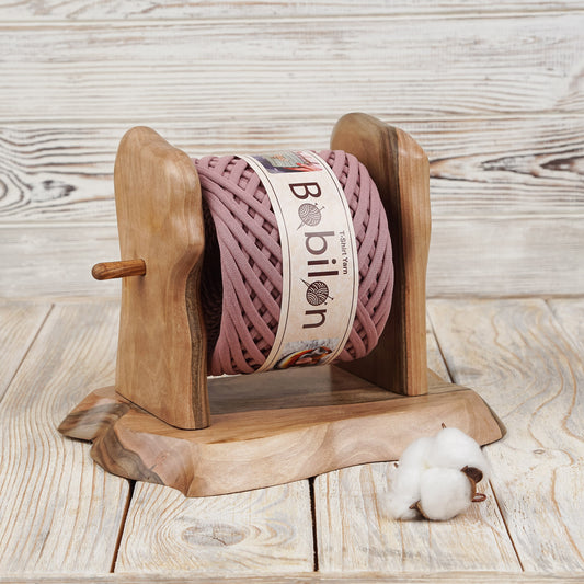 T-shirt yarn, Medium 7-9 mm, Lilac