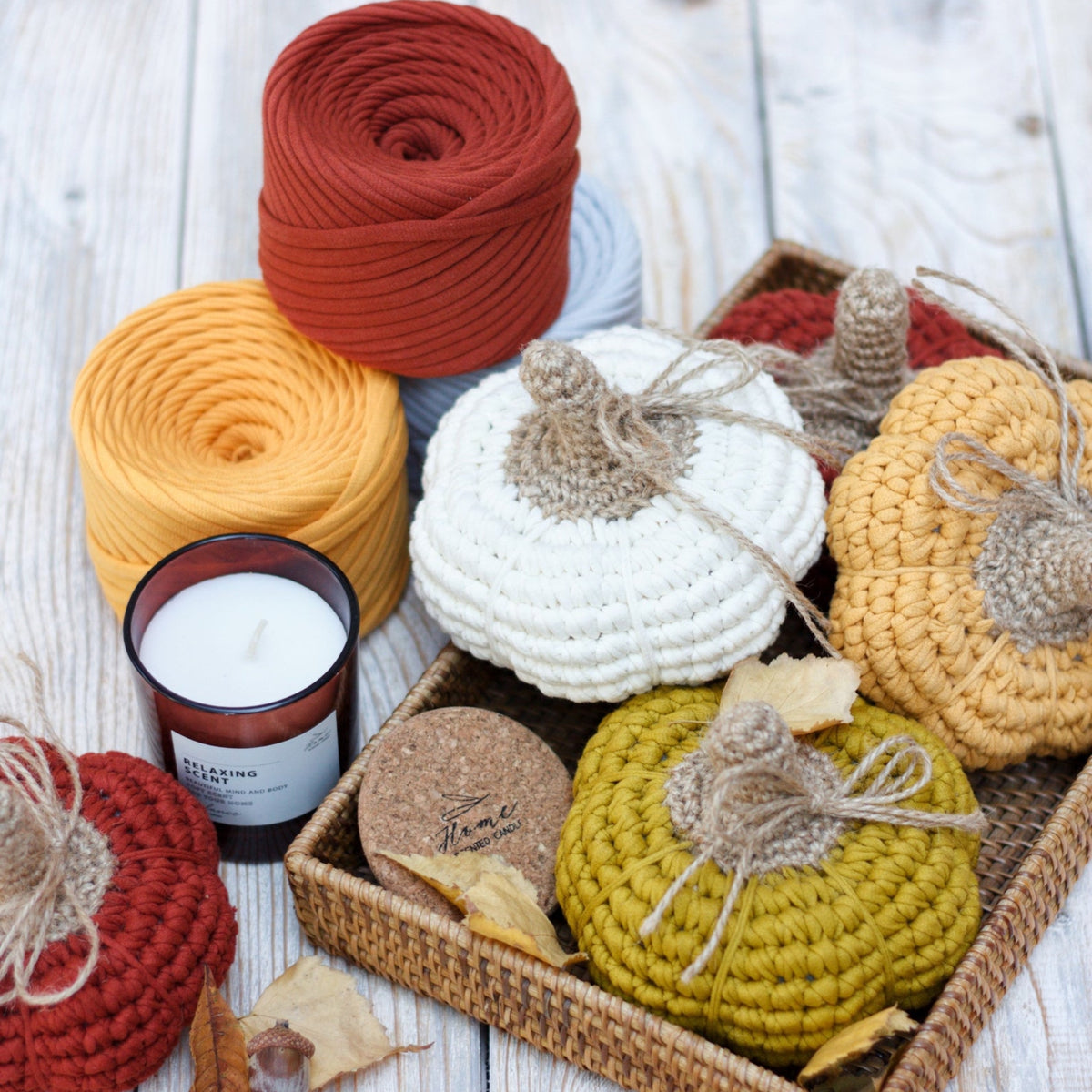 T-shirt yarn, Micro 3-5 mm, Canyon
