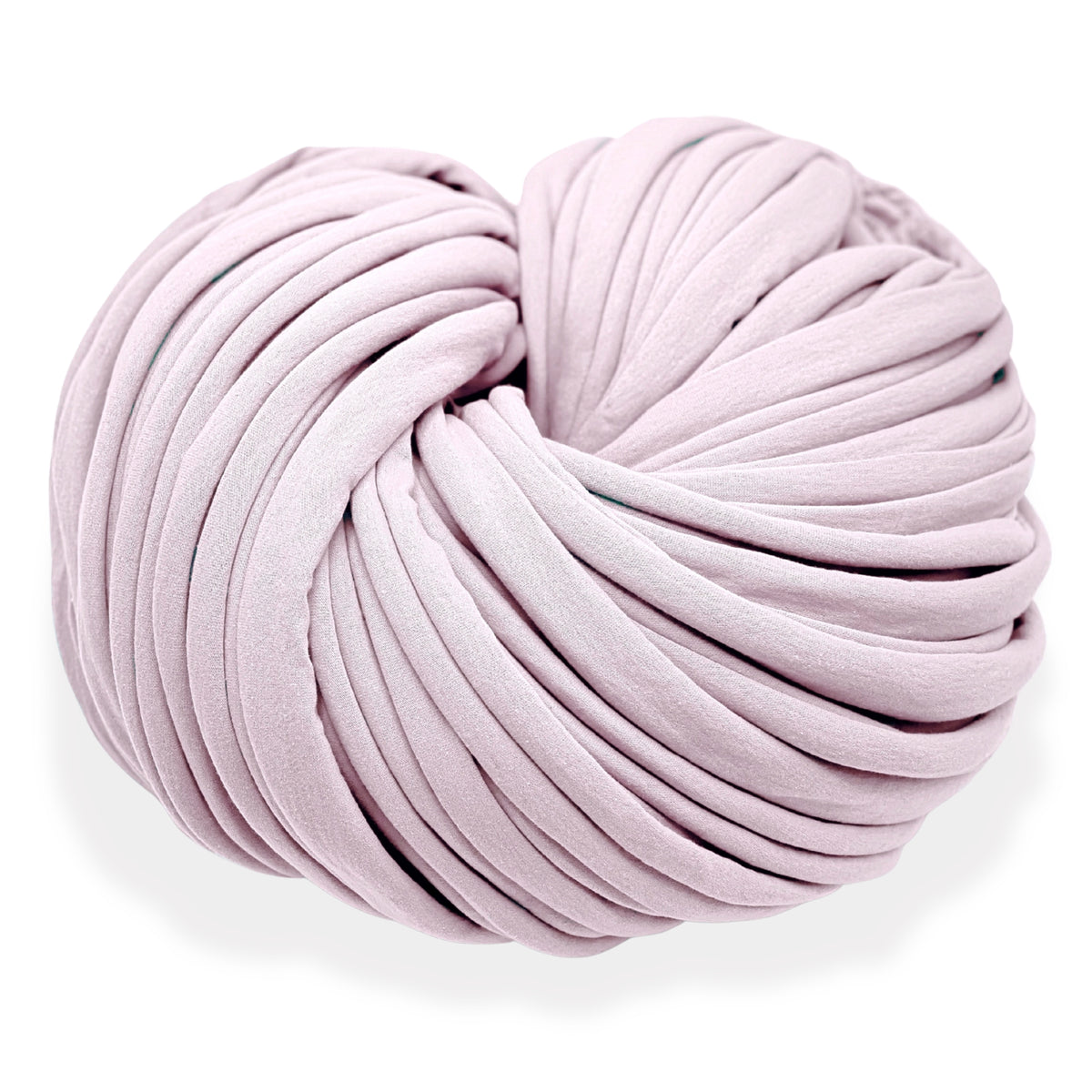 Super Thick T-Shirt Yarn 20–30 mm for Giant Crochet, Hand Knitting & Macrame – Chunky Cotton Tube Yarn – DIY Home Decor – Nude
