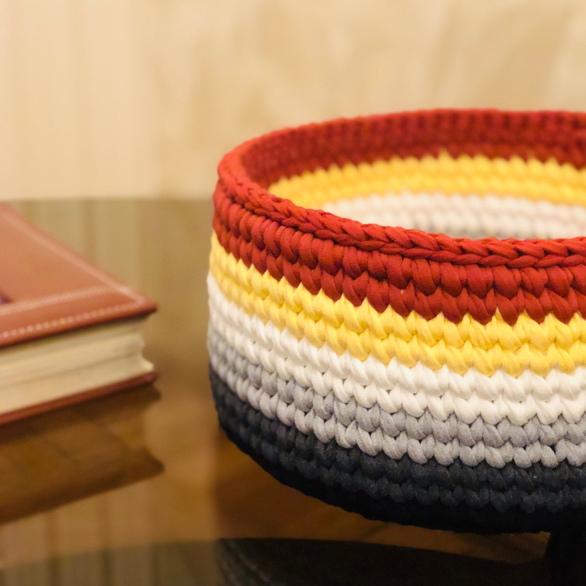 T-shirt yarn, Micro 3-5 mm, Canyon