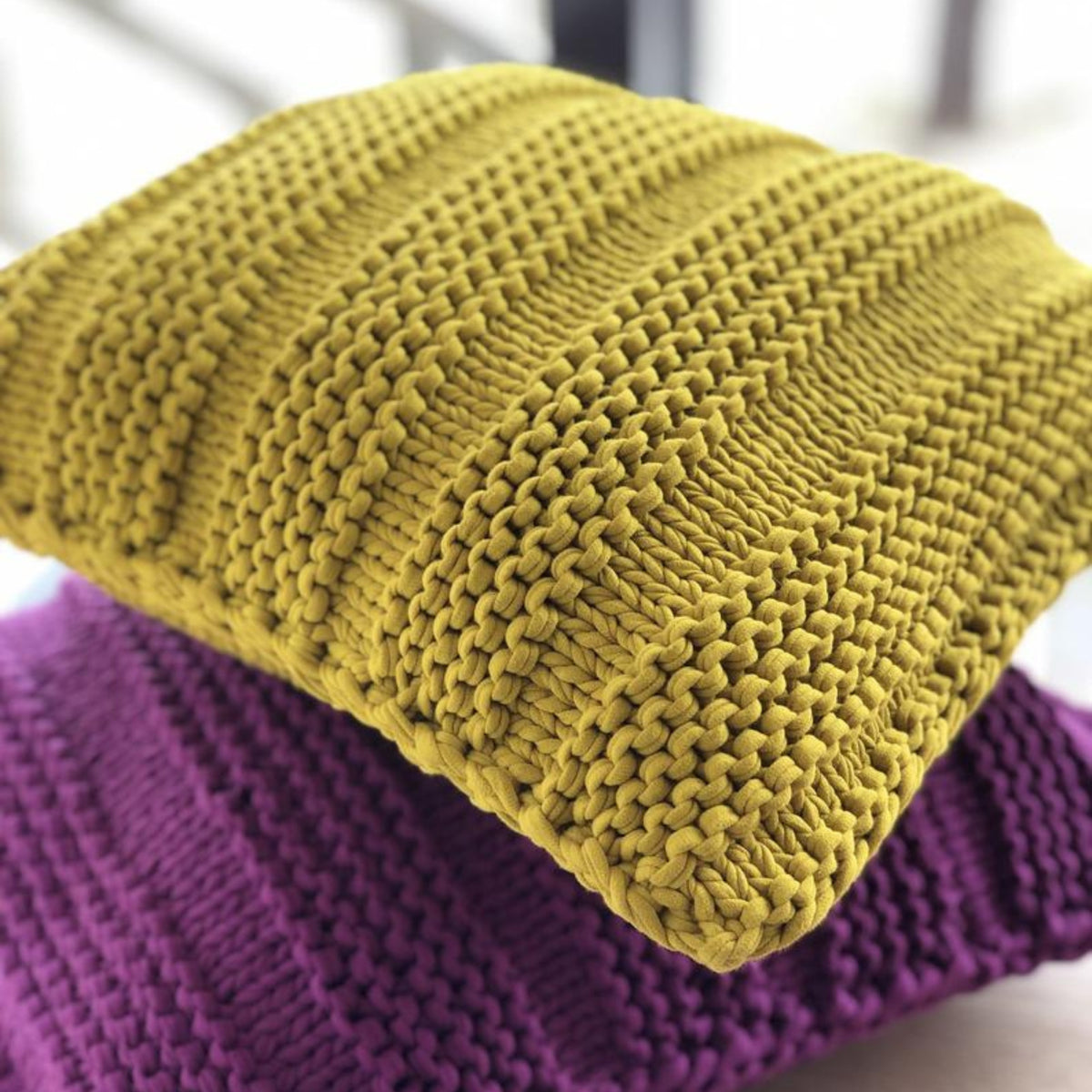 T-shirt yarn, Maxi 9-11 mm, Golden Lime