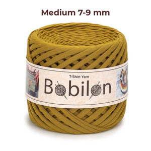 T-shirt yarn, Medium 7-9 mm, Golden Lime