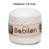 T-shirt yarn, Medium 7-9 mm, Ice-Cream
