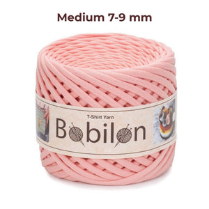 T-shirt yarn, Medium 7-9 mm, Marshmallow