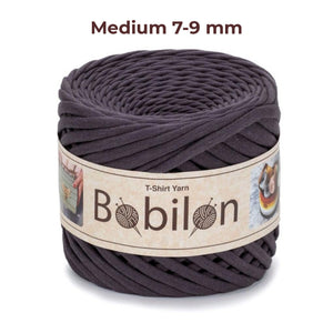 T-shirt yarn, Medium 7-9 mm, Nightfall