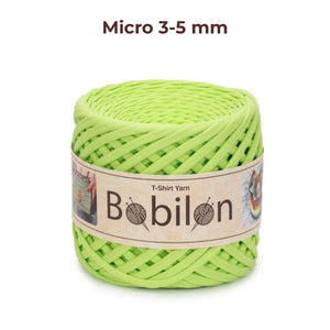 T-shirt yarn, Micro 3-5 mm, Neon