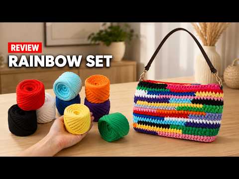 T-shirt yarn, Rainbow set