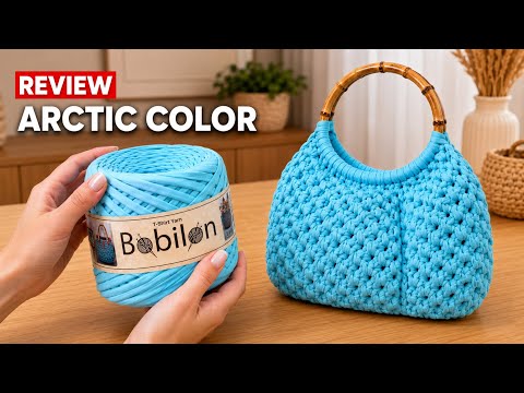 T-shirt yarn, Medium 7-9 mm, Arctic