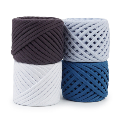 Sets of 4 T-shirt Yarn Balls "London"