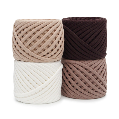 Sets of 4 T-shirt Yarn Balls "Chicago"