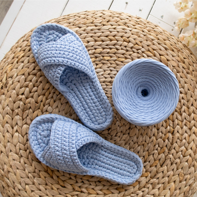 PDF Crochet Criss Cross Slippers Pattern