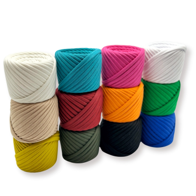 T-Shirt Yarn Crochet Kit "Holiday set 1"