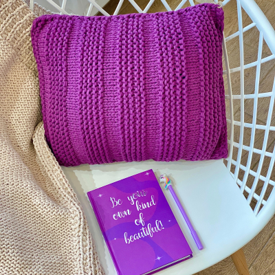 PDF Fancy Knitted Pillow Pattern