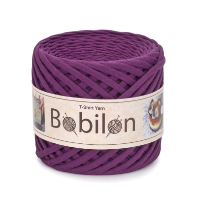 T-Shirt Yarn Ball, Plum Pie 9-11 mm