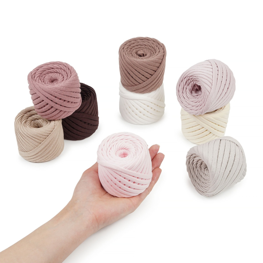 T-Shirt Yarn Crochet Kit Kate set