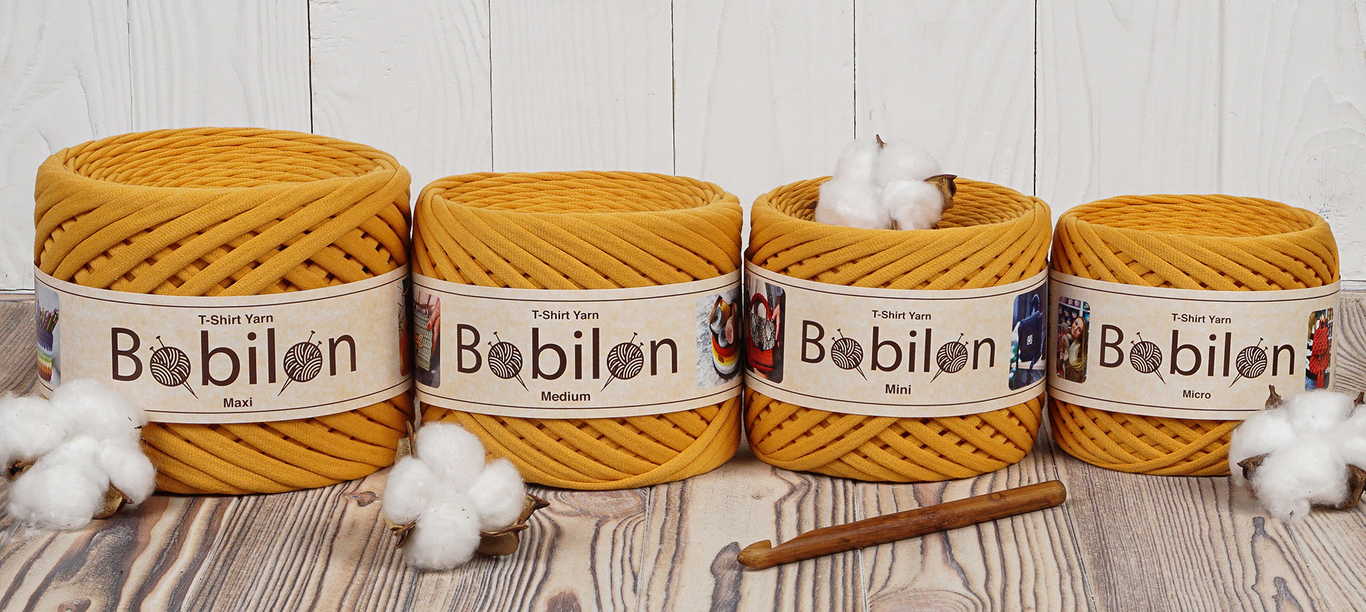 Nude - Bobilon Mini 5-7mm T-shirt yarn