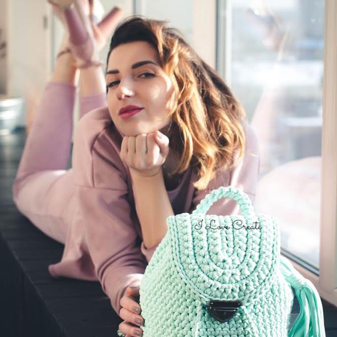 t shirt yarn backpack